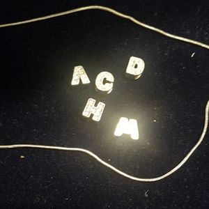 BUNDLE ! Mini Alphabet Pendant